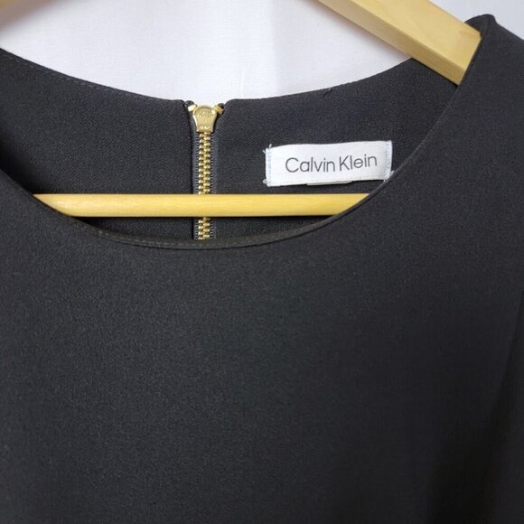 Calvin Klein Belted Cropped Jumpsuit - Like New Condition - Picture 6 of 12